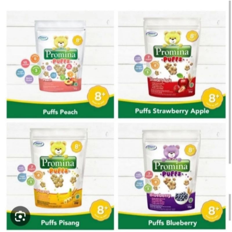 Promina puff 8+ bulan | cemilan bayi | snack bayi sehat