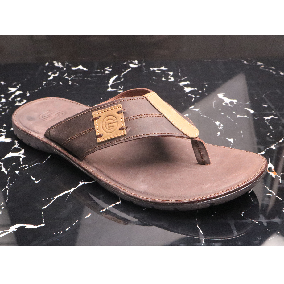 Giardo Sandal kulit Pria - EXPEDITION COFFE