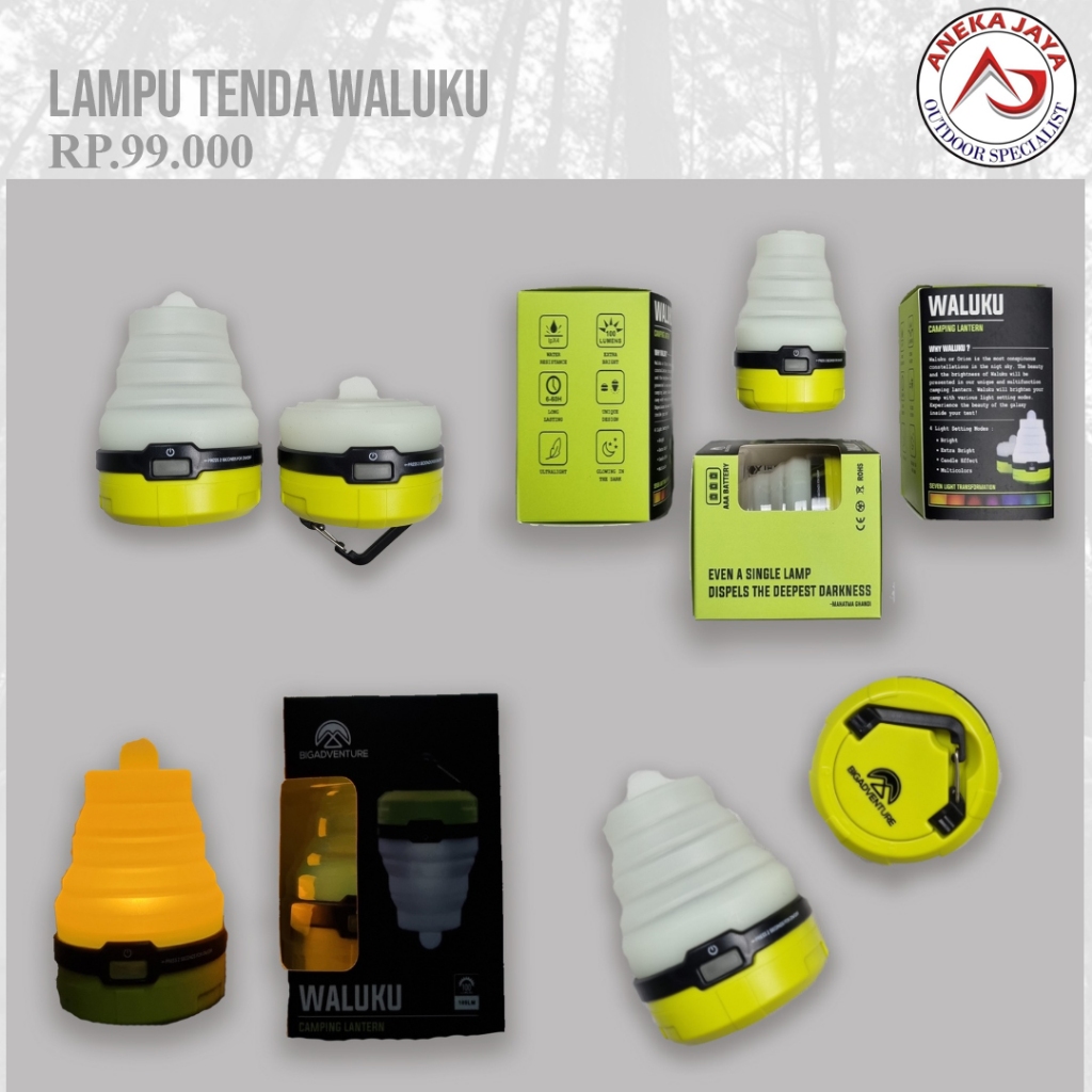 LAMPU TENDA BIG ADVENTURE WALUKU