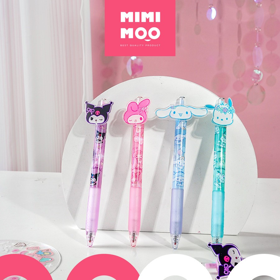 

MIMIMOO Pulpen Bulpen Ballpoint Karakter Lucu Cinnamoroll Kuromi