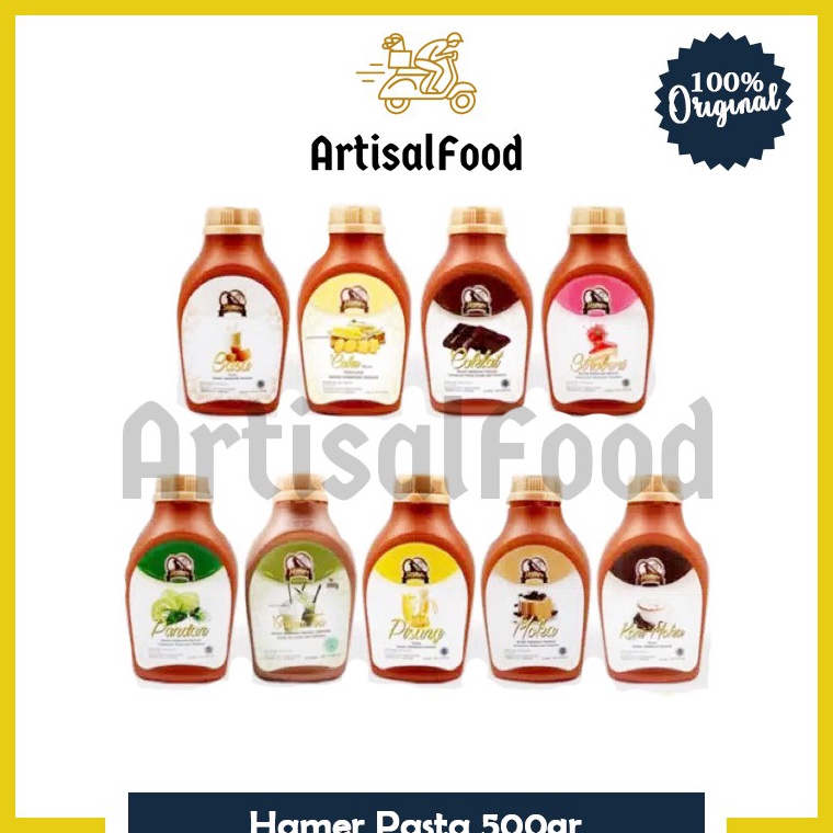 

[KODE PRODUK 8LTLN6284] HAMER PASTA 500 gr ORI perisa kue essence esen makanan minuman es