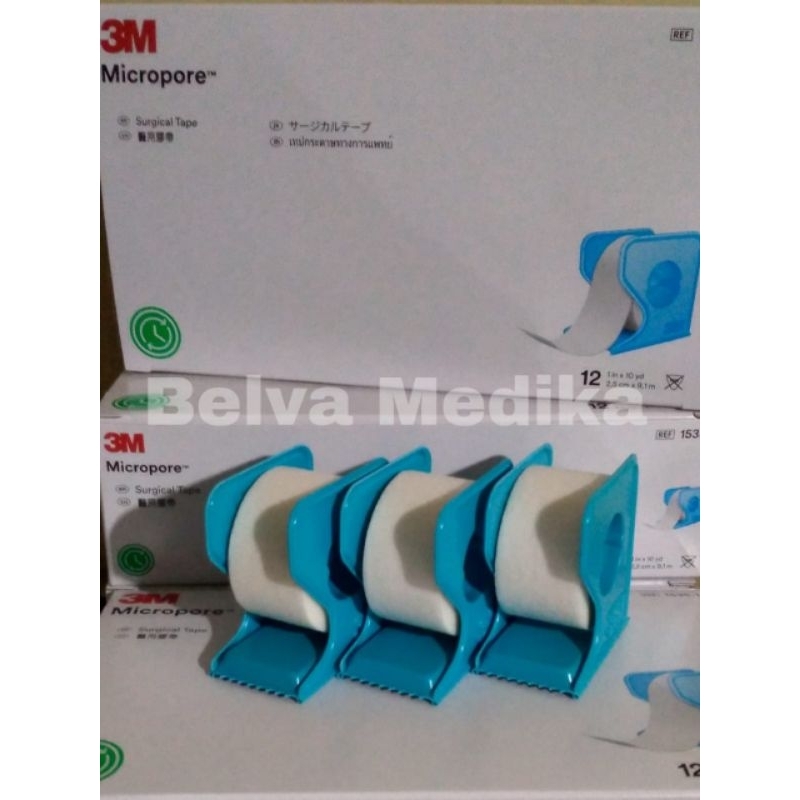 Micropore 1 in 3M/plester putih/plester micropore/plester kertas MURAH