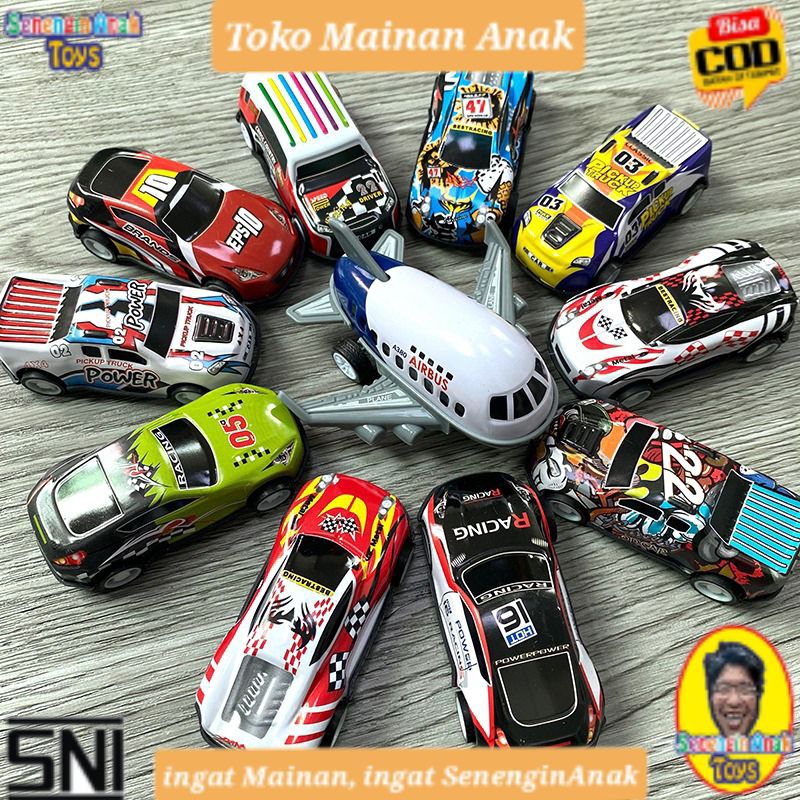 Mainan diecast metal alloy mobil mobilan Kecil bahan logam besi