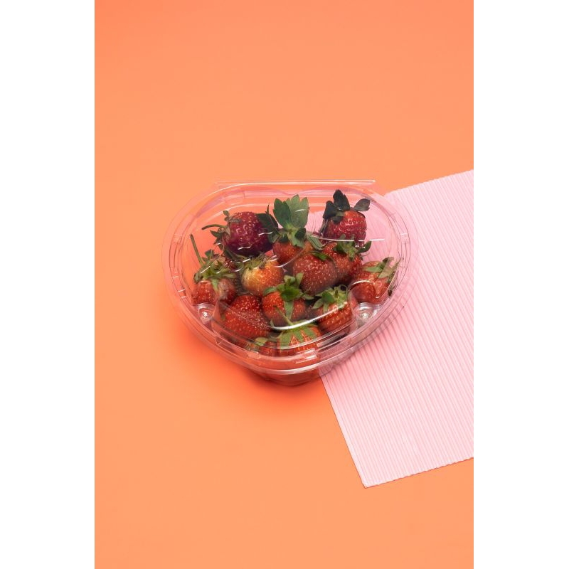 Box fruit Love/wadah buah plastik/Mika buah