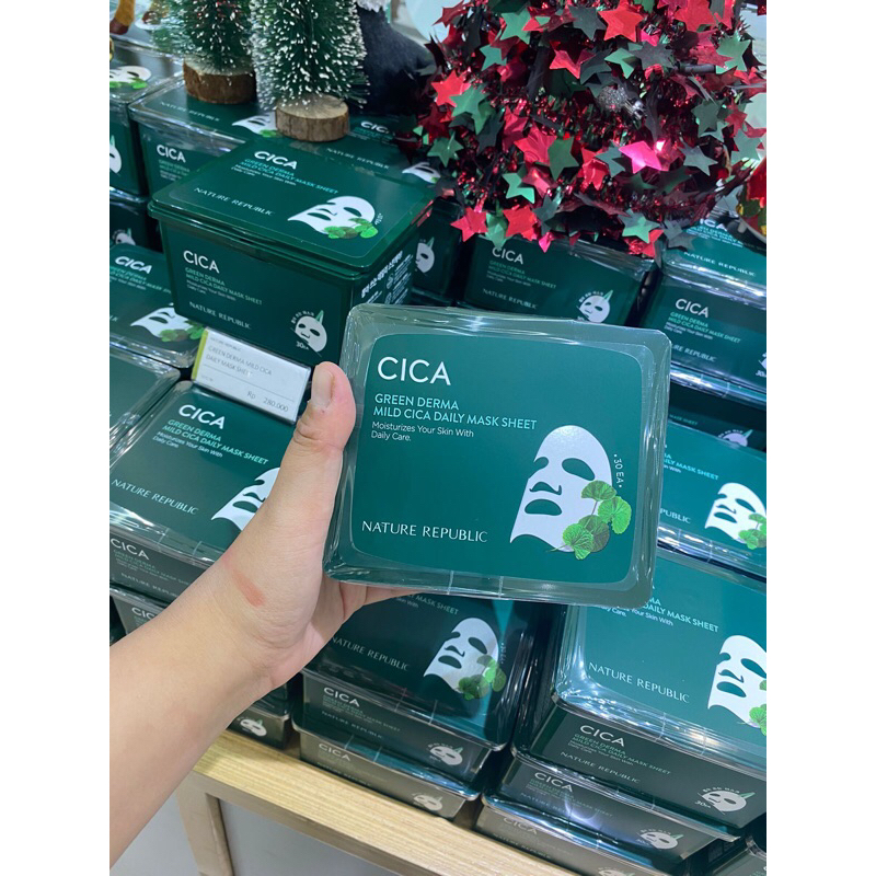 Nature Republic cica sheetmask @titipbeliknad