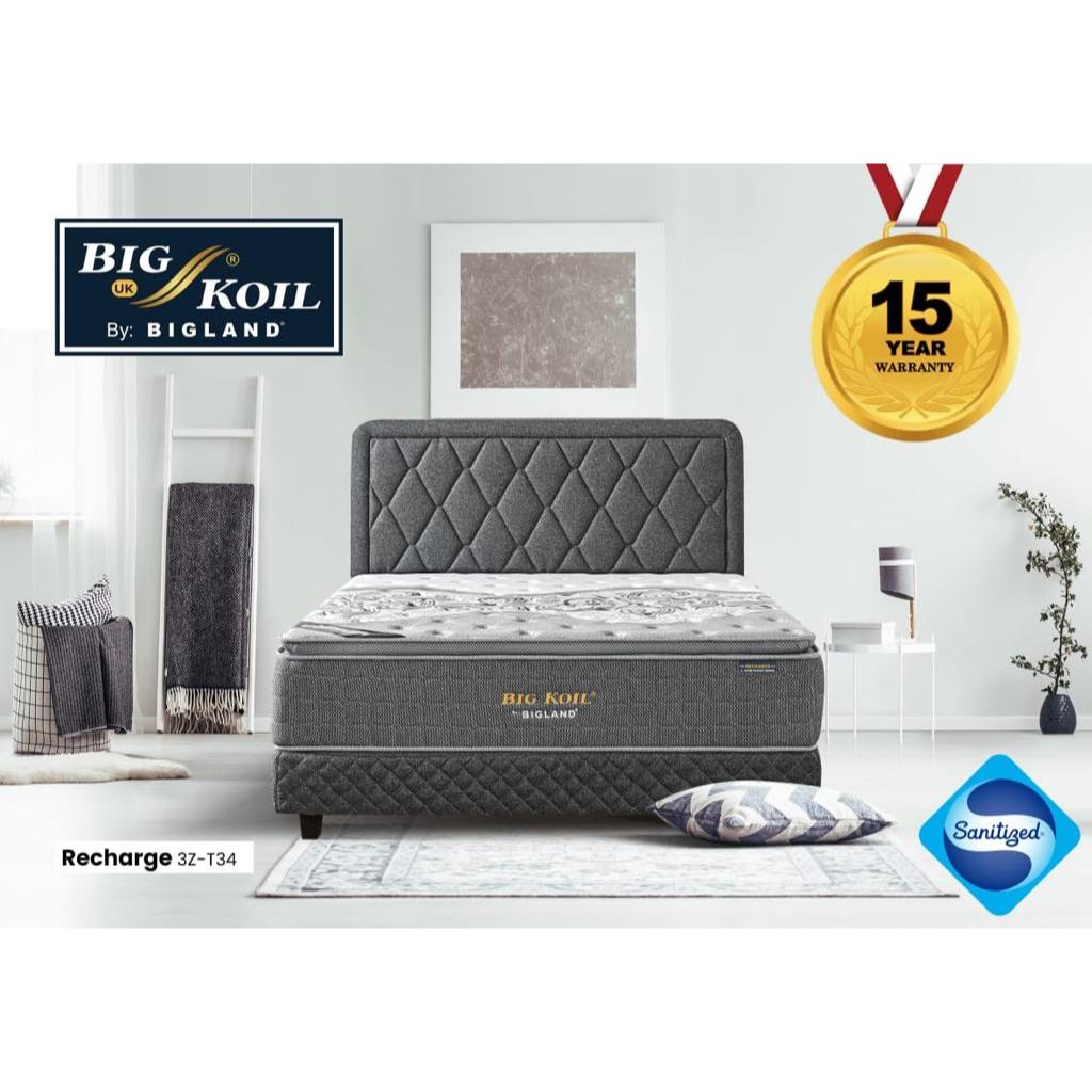 Springbed Bigland Big Koil Recharge Fullset & Matras Only