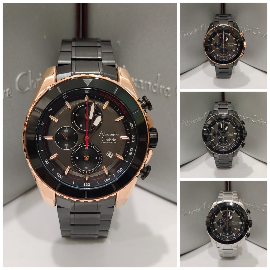 Jam Tangan Pria Alexandre Christie AC 6503 AC6503 Original