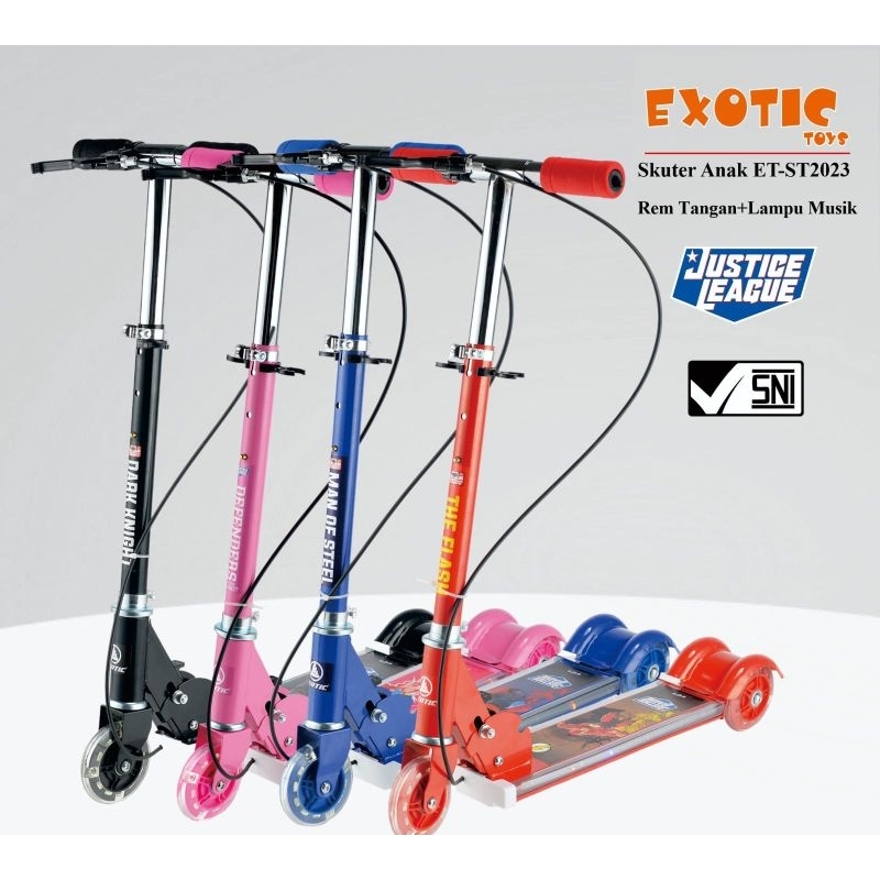 skuter scooter anak roda 3 ET ST 2023 Exotic