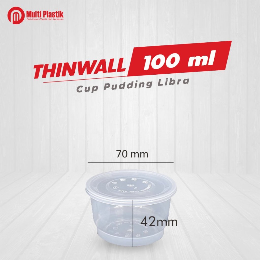 

THINWALL CUP PUDING 100 ML LIBRA