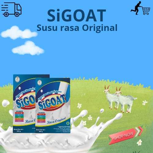 

1 BOX SIGOAT ORIGINAL SUSU KAMBING ETAWA