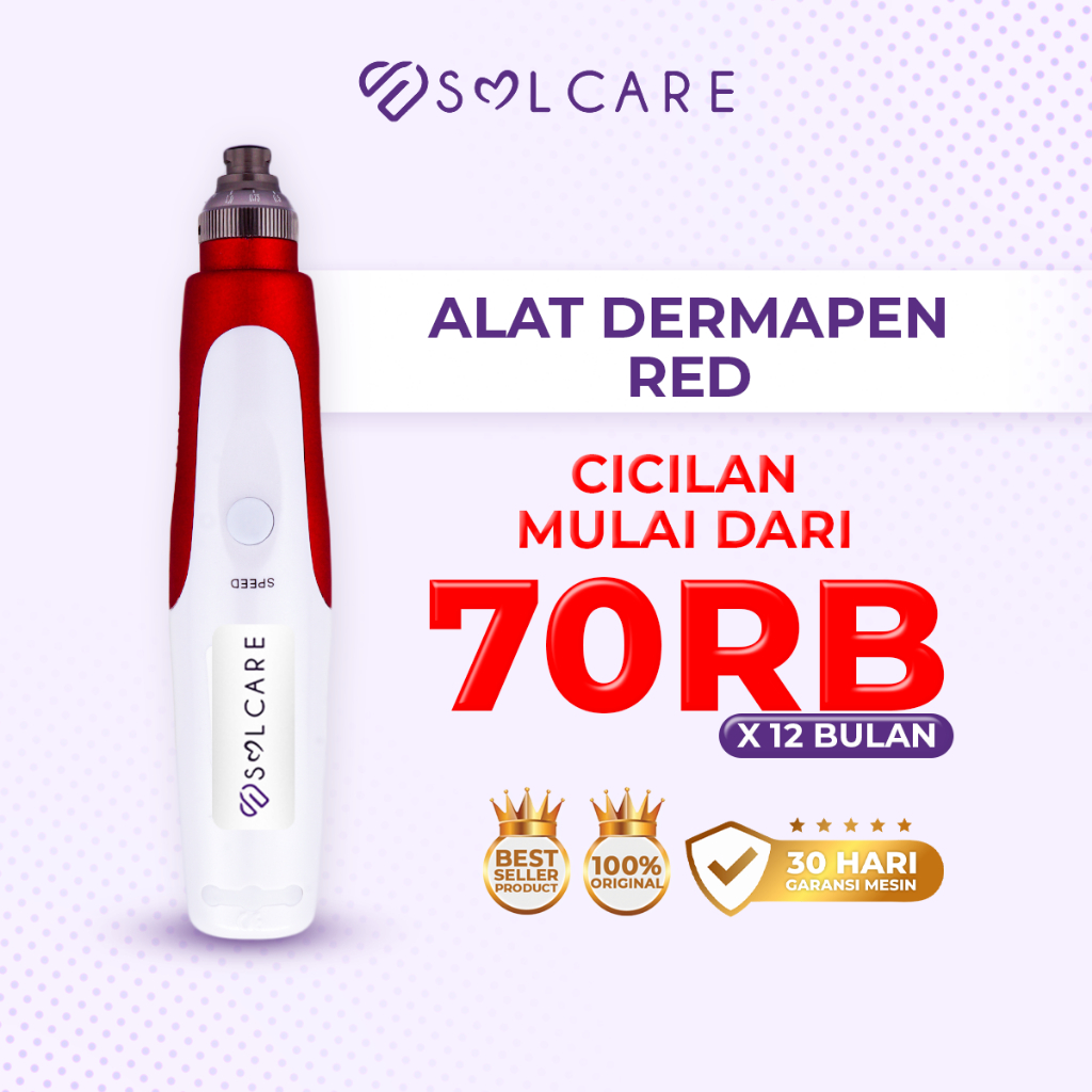 [COD] Solcare DERMAPEN Red Ultima A2 BERGARANSI - Penghilang Bopeng