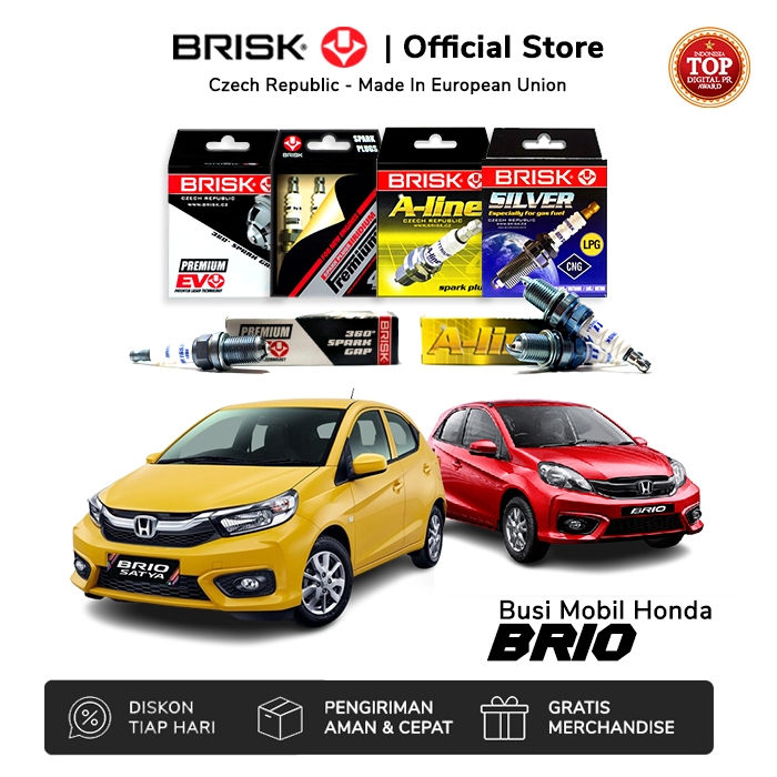 Busi Mobil Honda Brio BRISK
