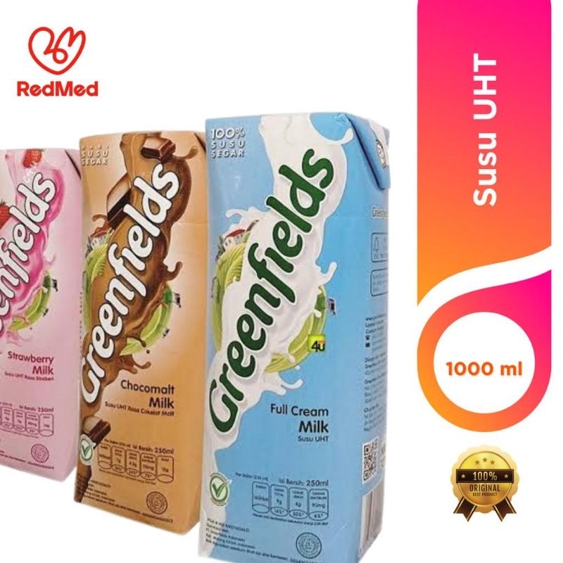 

GREENFIELDS UHT MILK 1000ML