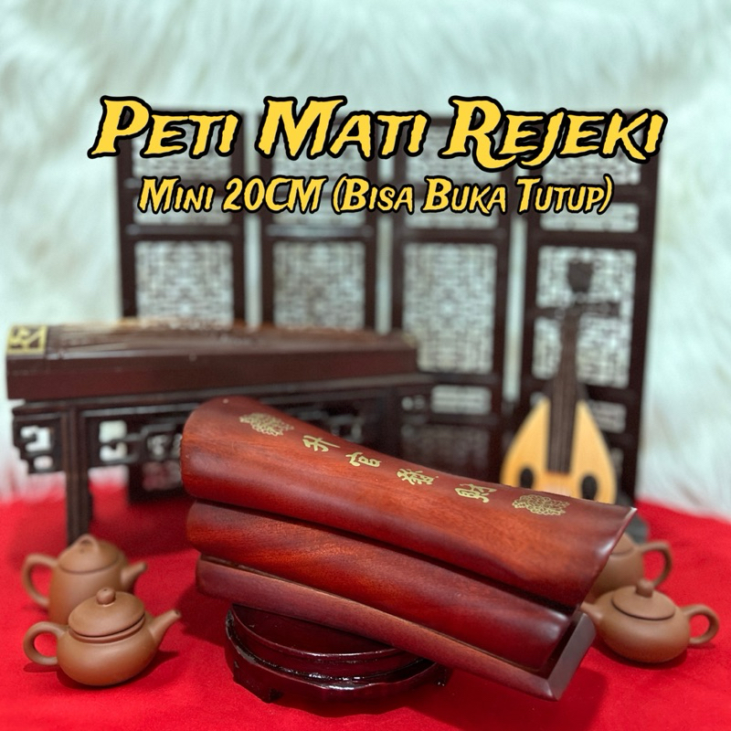 PETI MATI REJEKI MINI 20CM (BISA BUKA TUTUP)