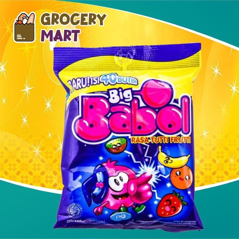 

Permen Karet BIG BABOL 132gr (isi40pcs)