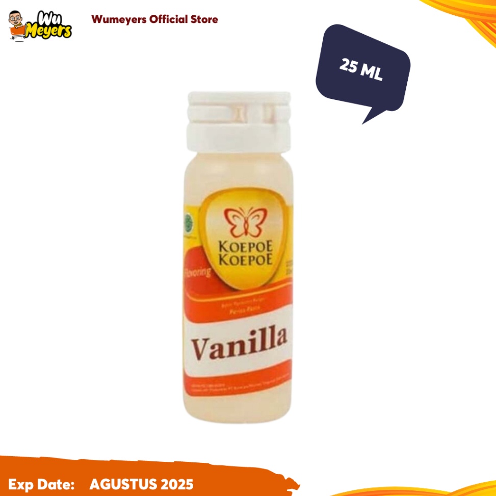 

↔ Aroma Pasta Vanilla Koepoe Koepoe 25ml [HARGA 6 PCS] Big Sale ♪ヽ(