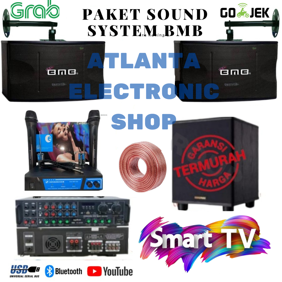 PAKET SPEAKER KARAOKE BMB 10 INCH SUBWOOFER 12 INCH BEST PRODUCT