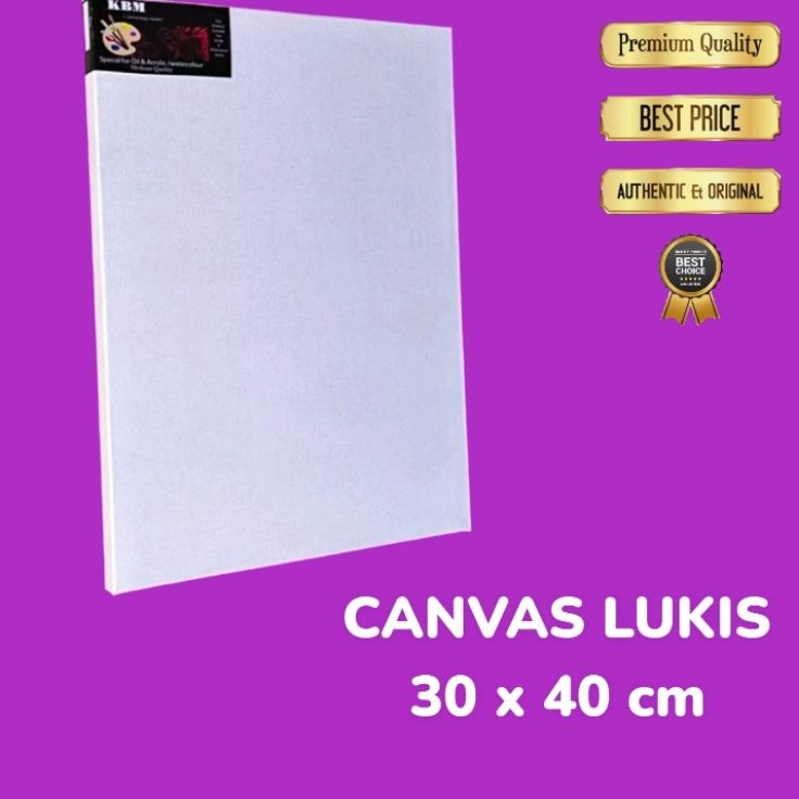 

[KODE LZBHS] Kanvas lukis 30x40/KANVAS LUKIS 30x40 CM/KANVAS HALUS