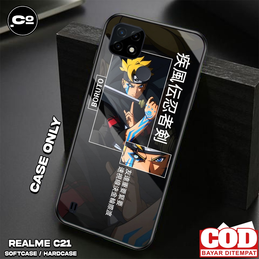 Case REALME C21 / REALME C21Y - Casing REALME C21 / REALME C21Y [ NARUTO ] Silikon REALME C21 / REAL