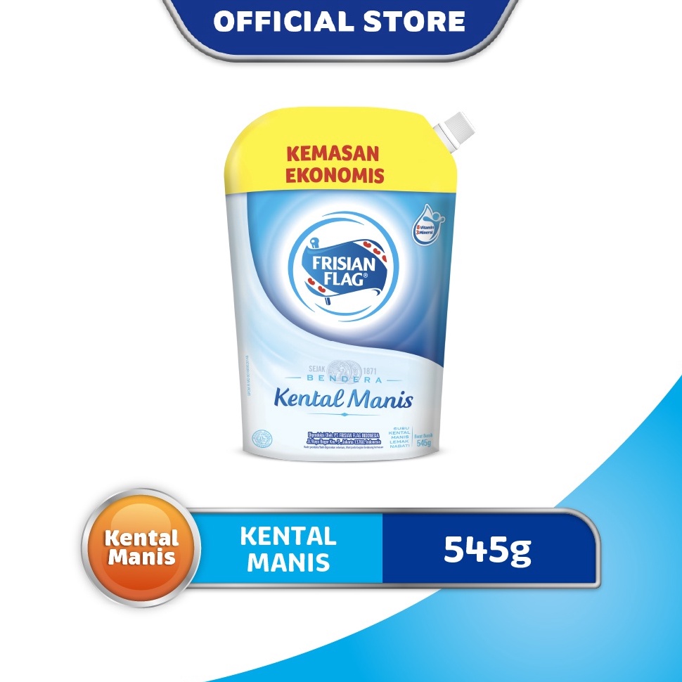 

76 Frisian Flag Kental Manis Pouch 545gr ➨Laris