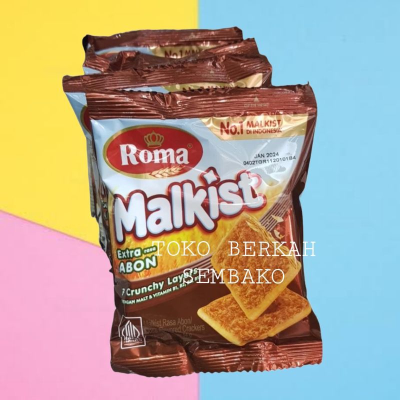 

(RENCENG) Malkist Roma Extra Abon 18gr isi 10pcs