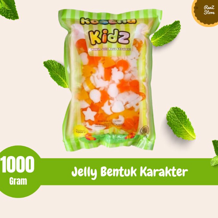 

[KODE L9LVH] jelly bentuk karakter 1 kilogram