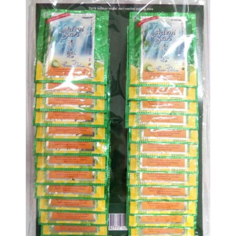 

➻ Adem Sari serbuk [24 sachet x 7g] untuk panas dalam Terlaris ♪(