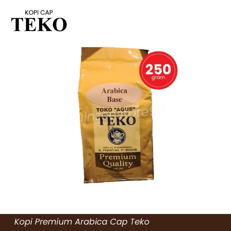 

KOPI CAP TEKO PREMIUM ARABICA BASE (KOPI LOKAL BOGOR)