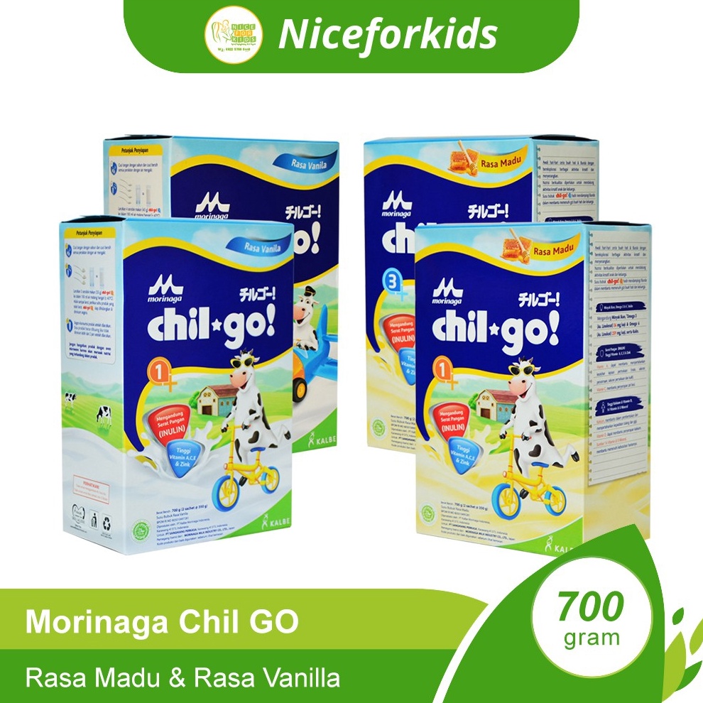 

FLASH SALE Susu Morinaga Chil Go Powder 700 Gram Susu Bubuk Formula Pertumbuhan Anak Bayi Chilgo 1 tahun 1+ dan 3 tahun 3+ 