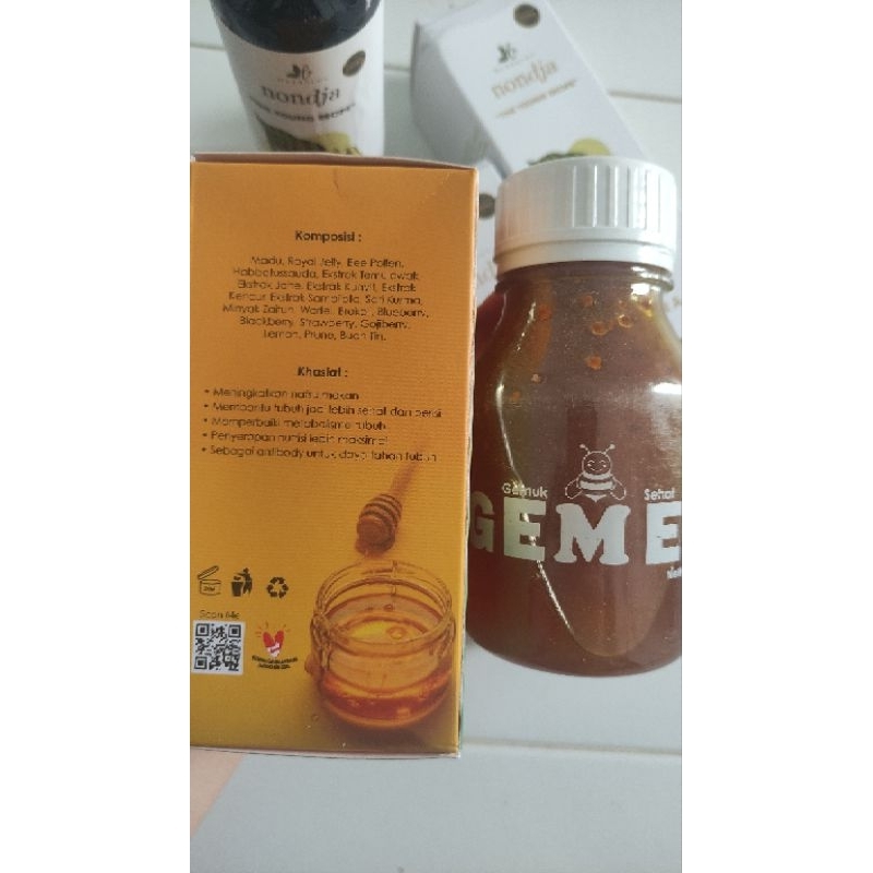 

MADU GEMES GEMUK SEHAT HERBAMOUR PENAMBAH NAFSU MAKAN