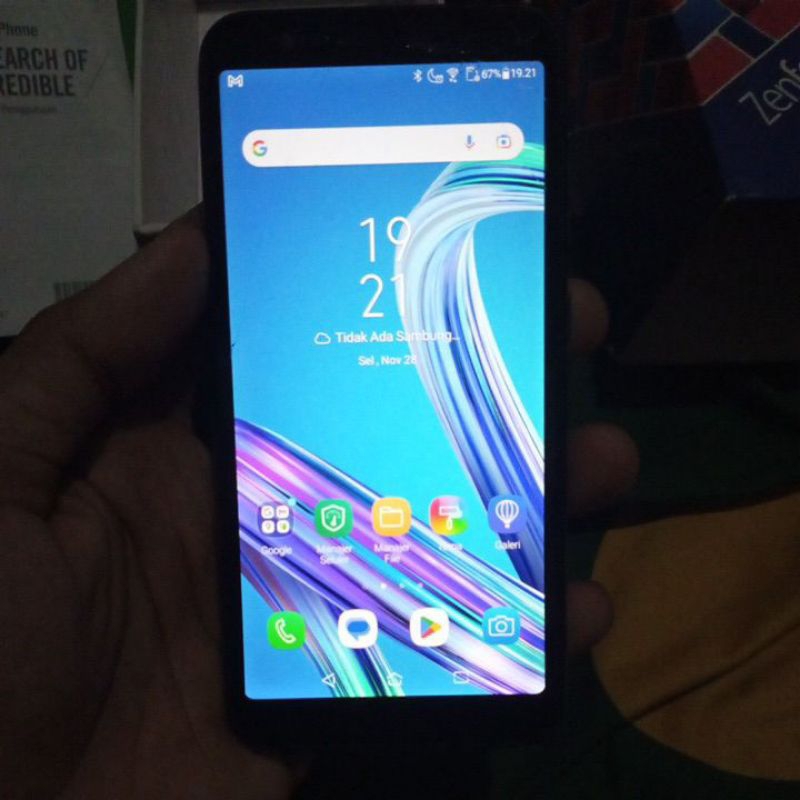 ASUS ZENFONE LIVE L2 HP SECOND MINUS LAYAR RETAK