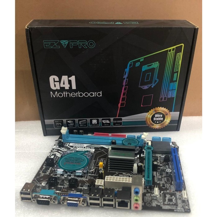 Motherboard Ez Pro G41 Intel Soket Lga775 Ddr3