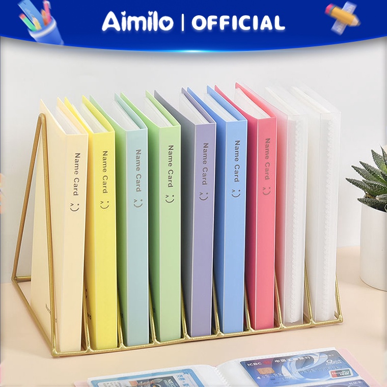 

5.5 Flash Sale [READY] Aimilo Album Foto Polaroid Waterproof 120 Slot Buku Album Tempat Photocard Kpop Collect Book Binder Photocard Holder