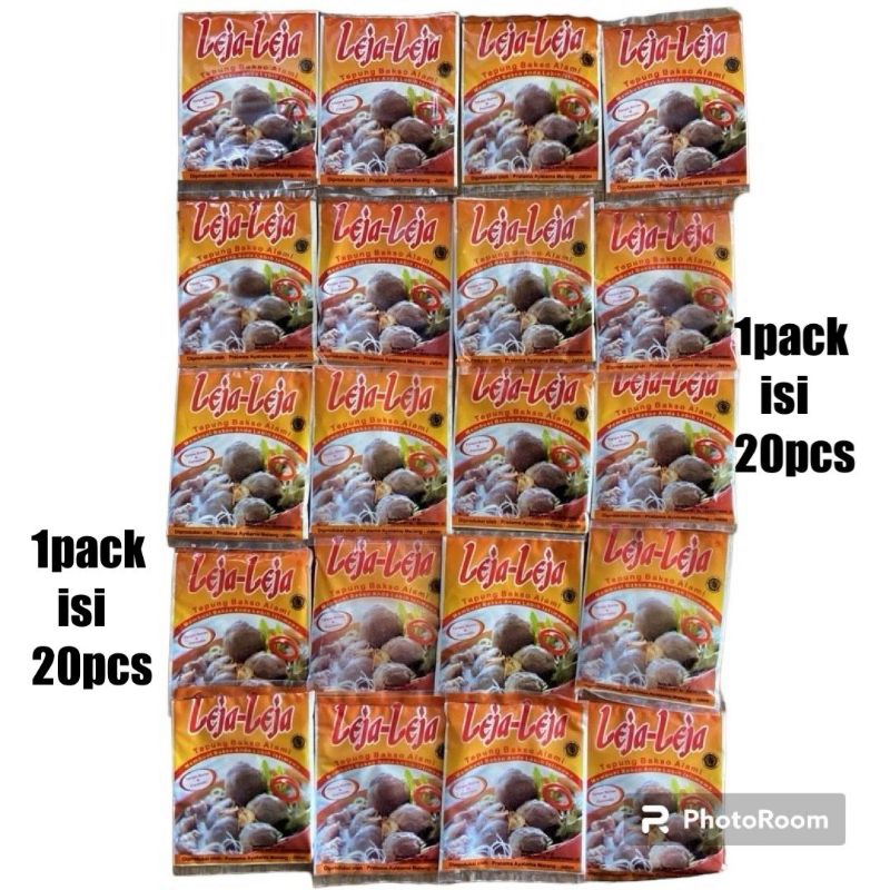 Leja-leja pengenyal bakso 1pack isi 20sachet