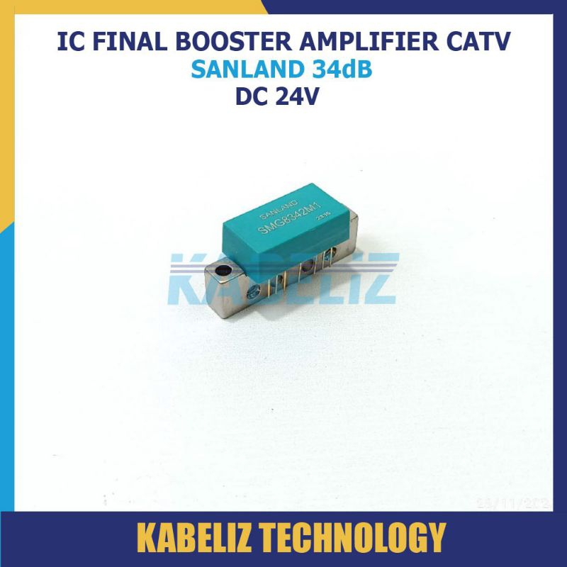 IC Module Booster SANLAND | IC WK834M-24 | BGY 888 | KEJIAN | untuk CATV Booster Amplifier Besar IC 