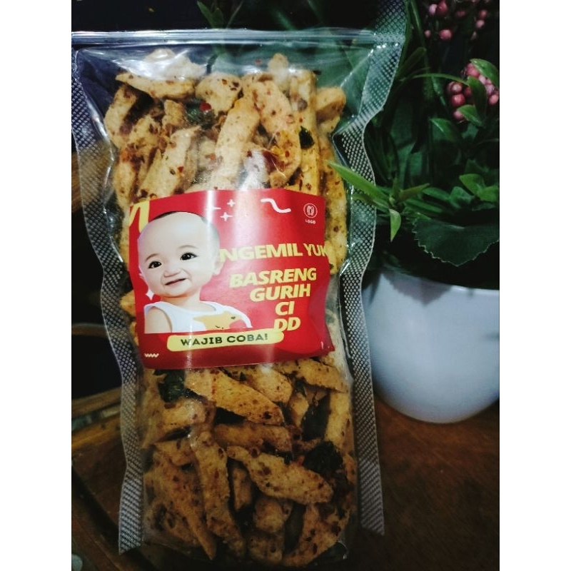 

basreng pedas asin daun jeruk/cemilan/snak gurih 250g