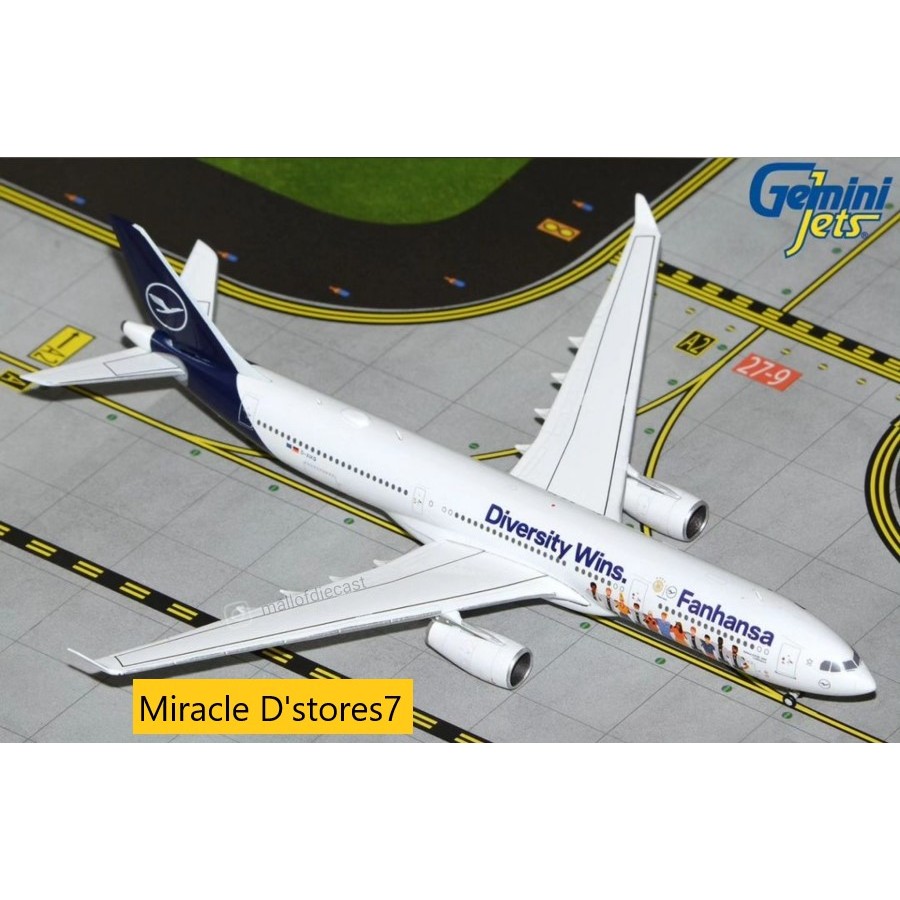 Lufthansa A330-300 D-AIKQ Gemini Jets 1:400