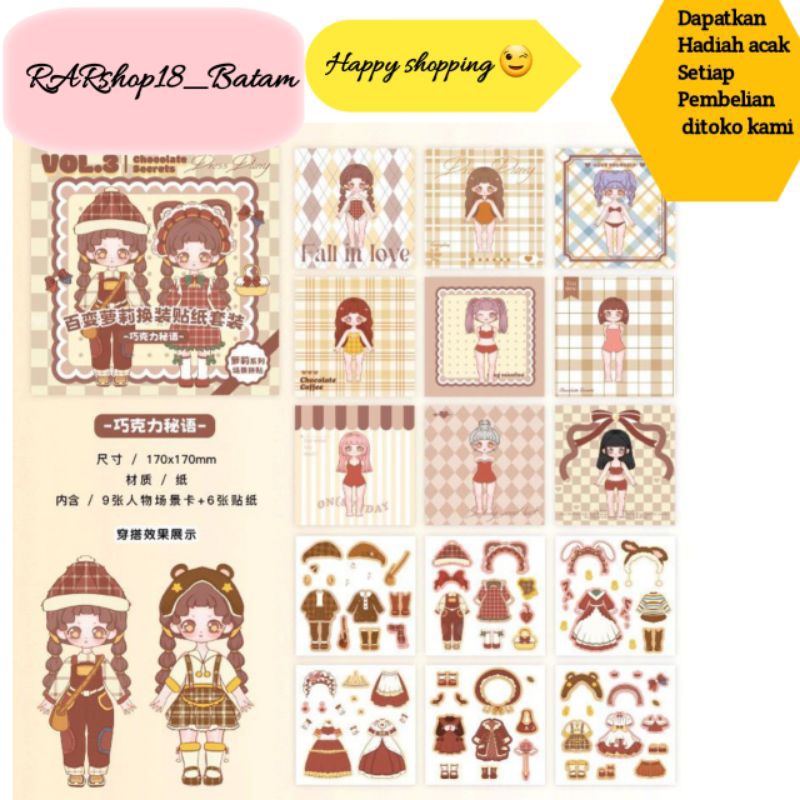 

Buku stiker Mainan Anak