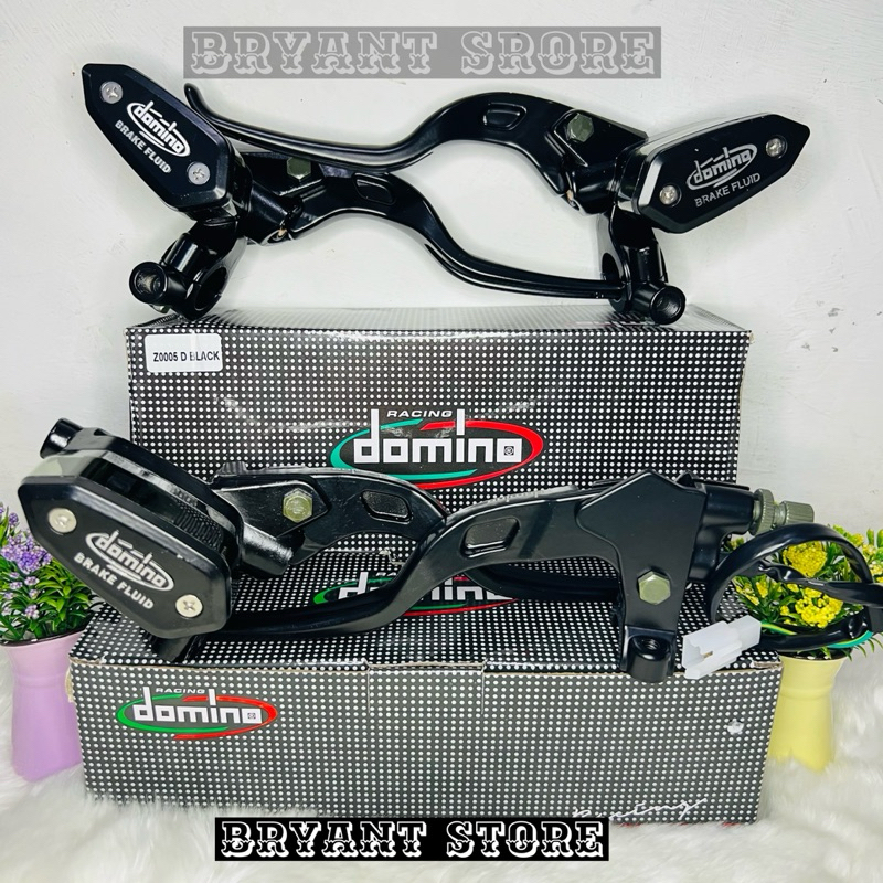 MASTER REM D0M1N0 OVAL 1 SET KANAN KIRI 14 MM TABUNG OVAL KOTAK KACA MASTER HANDLE KOPLING MOTOR UNIVERSAL NMAX PCX AEROX ADV MIO BEAT VARIO SCOOPY NINJA SATRIA FU RX KING 14MM