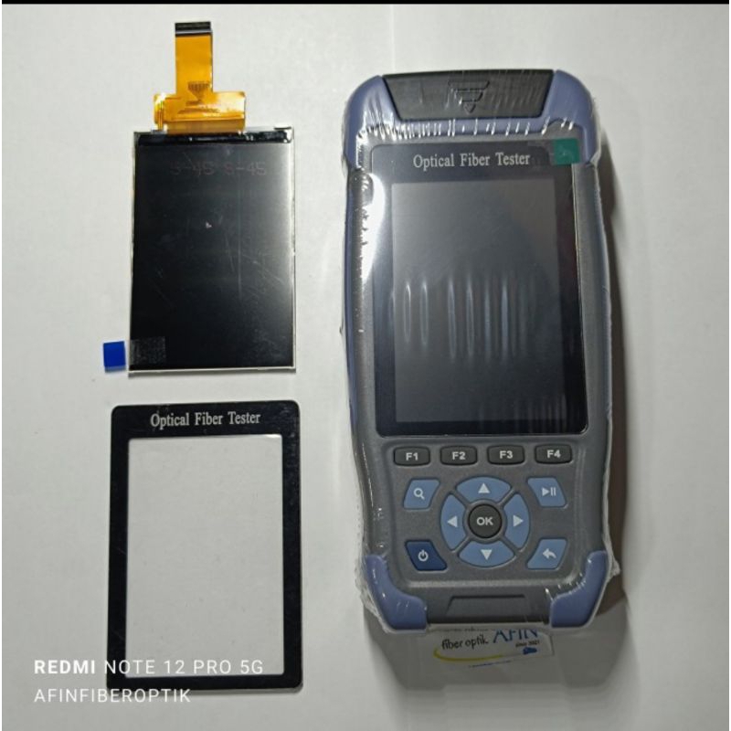 lcd dan layar otdr smart mini,jointwite 3302s,nk 3200,jfo, sepaket