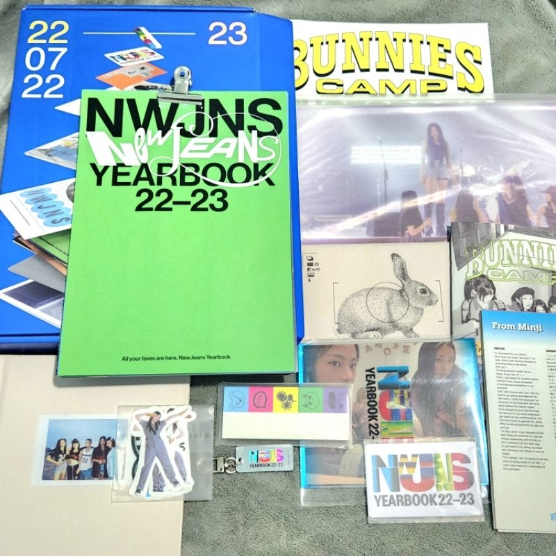 [SHARING] NewJeans - Yearbook 22 - 23 Photo bundle / Bunnies Camp Photobook / Letters / Pola book / 