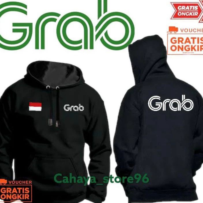 HOT SALE Jaket Sweater Hoodie // Driver Online / Harga Termurah / Kualitas Terbaik gRAb,.