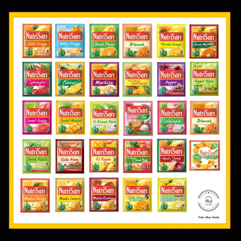 

Terkini!! Nutrisari renceng all varian rasa 10's ❈Terlarisss