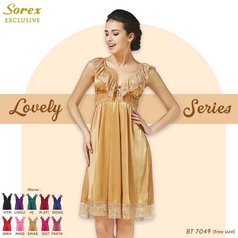LINGERIE SOREX BT 7049 LOVELY SERIES