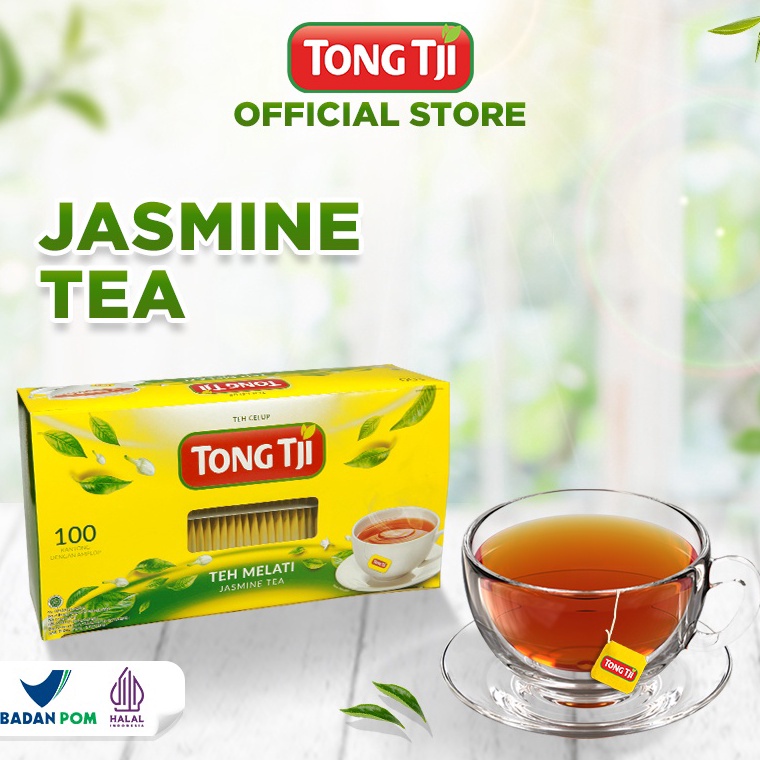 

[✪I68➤] Tong Tji Jasmine Tea Teh Celup Dgn Amplop 1 pack (2 gr x 100 teabags) Kualitas Terbaik