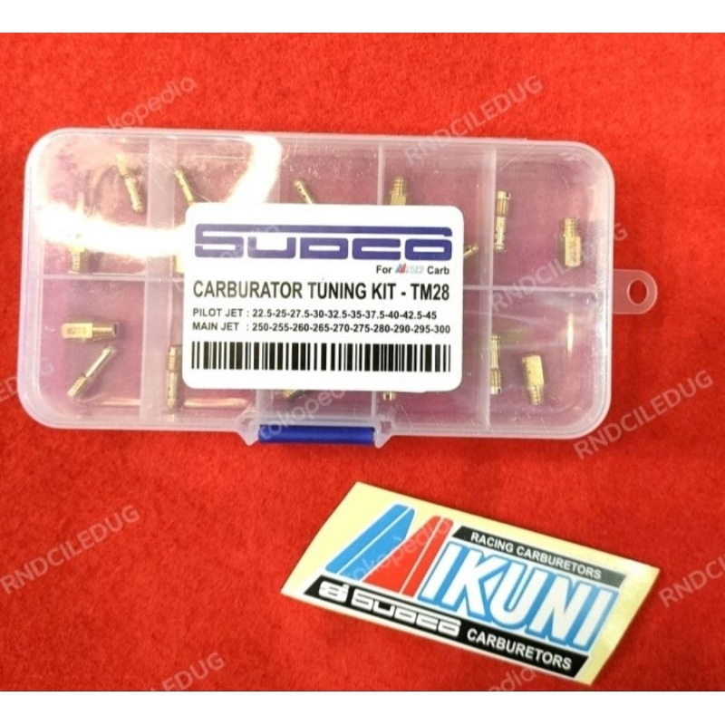 Mainjet spuyer pilot jet karbu mikuni kotak Tm 24#28#34#38#Tmx38