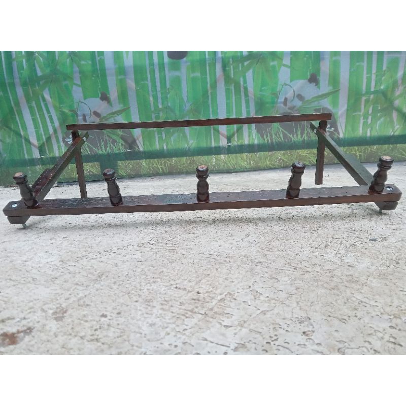 Standar kayu dudukan pion/kanco joran timbang saka libra sensitip anti badai