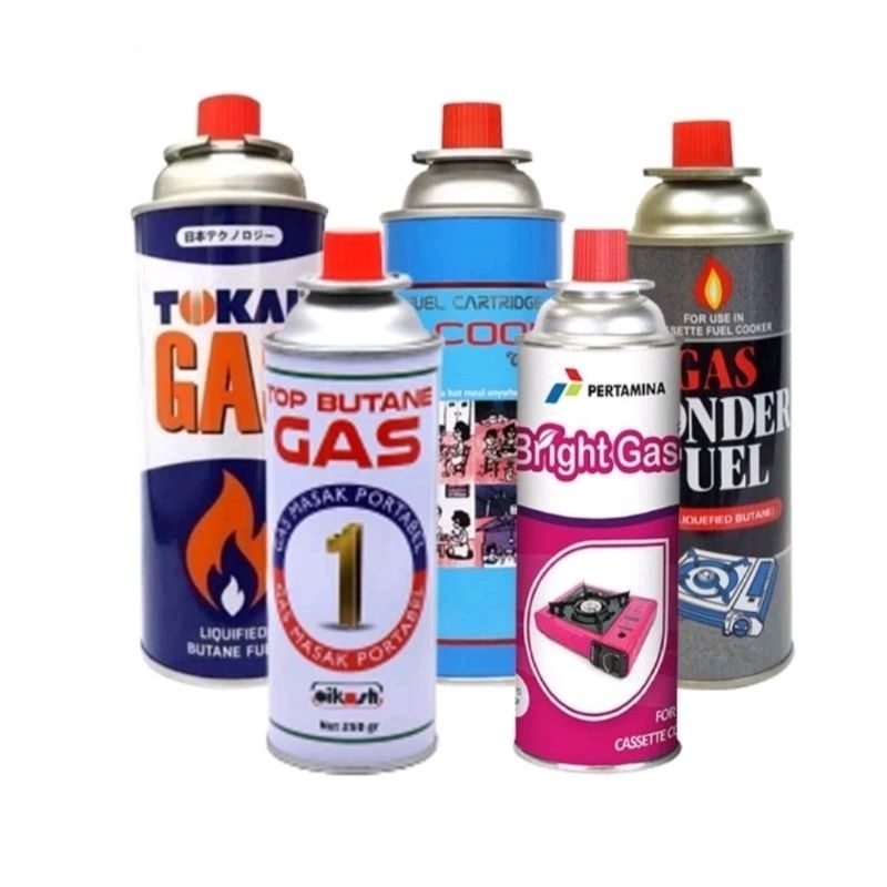 GAS PORTABLE REFIL - GAS PORTABLE - GAS HI COOK - GAS TOKAI - GAS WONDER