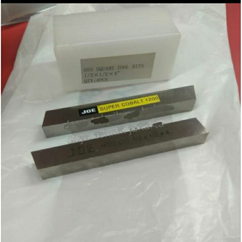 Pahat bubut joe hss super cobalt 1/2 x 4-pisau pahat bubut joe hss