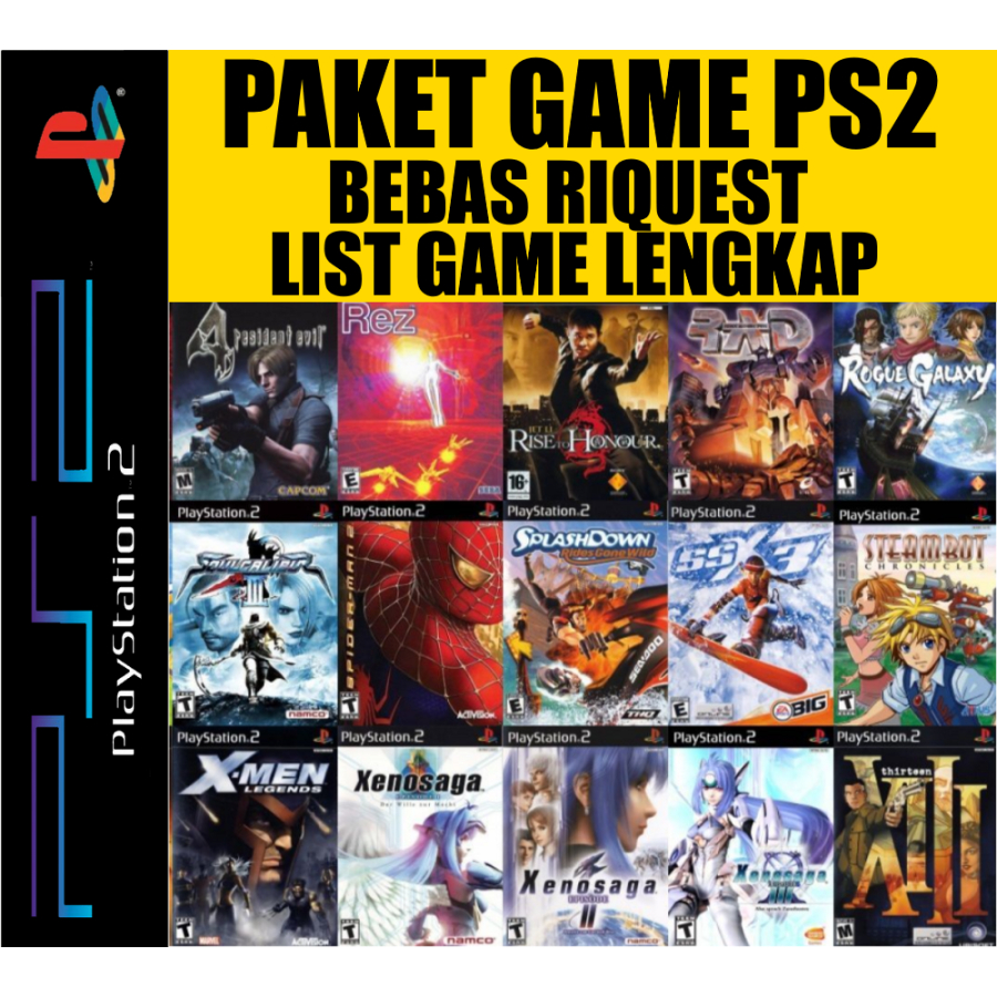Flasdisk vgen ps2 bebas isi Game